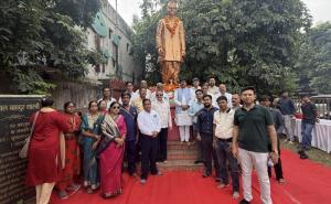 Lal Bahadur Shastri, Shastri Jayanti, Shastri Chowk, Raipur, Sanjay Srivastava, Kayastha community, Chhattisgarh news, Khabargali