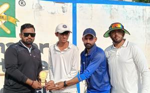 Aryan Sharma scores 120 runs in the School Cricket Tournament, Raipur; Disha Public School wins the 'Cricket Terminator School Champions Trophy',Season 6, Chhattisgarh School Cricket, Terminator International Cricket Academy; Director and NIS Cricket Coach: Dr. Shabab Quraishi; Chhattisgarh, Khabargali.