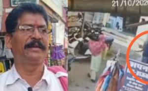 Bag full of cash stolen from farmer leader's motorcycle storage compartment in broad daylight; causes a stir hindi news dhamtari news khabargali 