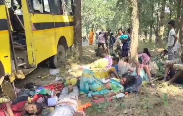 Financial assistance of 5 lakh each for those who died and 50,000 each for those injured in the Manendragarh bus accident has been announced latest News big news khabargali 