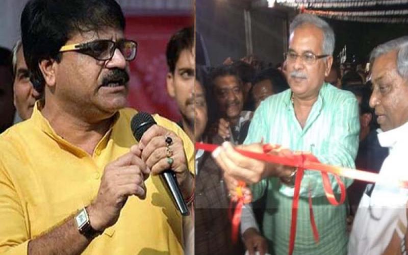 bhupesh baghel, satyanarayan sharma pramod dubey, raipur, chhattisgarh, loksabha election 2019, khabargali
