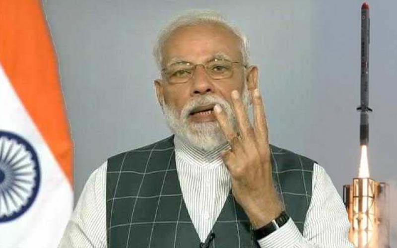 anti satellite missile weapon, modi
