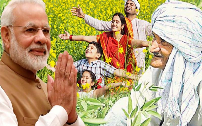 modi aur kisan