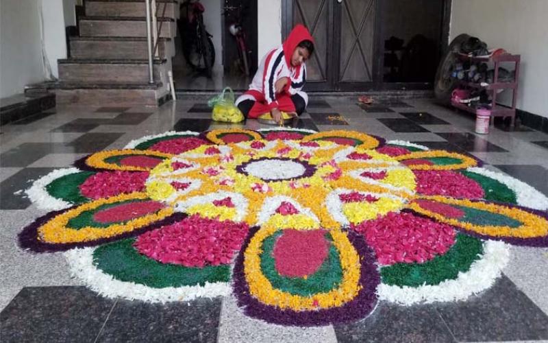 aditi bhagat rangoli