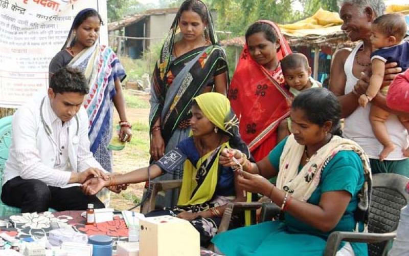  screening, treatment and medicines of villagers