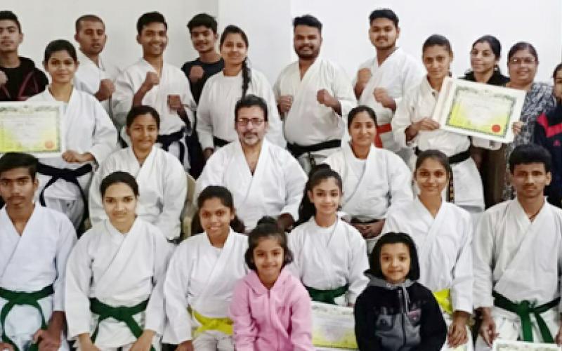 GG Karate - Belt Distribution at Doe & Martial Arts Academy