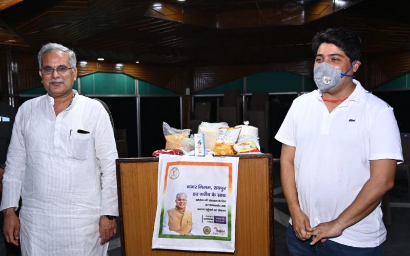 cm bhupesh baghel chhattisgarh, korona khabargali