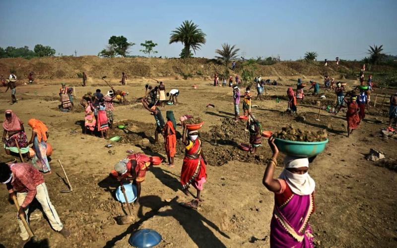 Manrega, bastar, chhattisgarh, khabargali