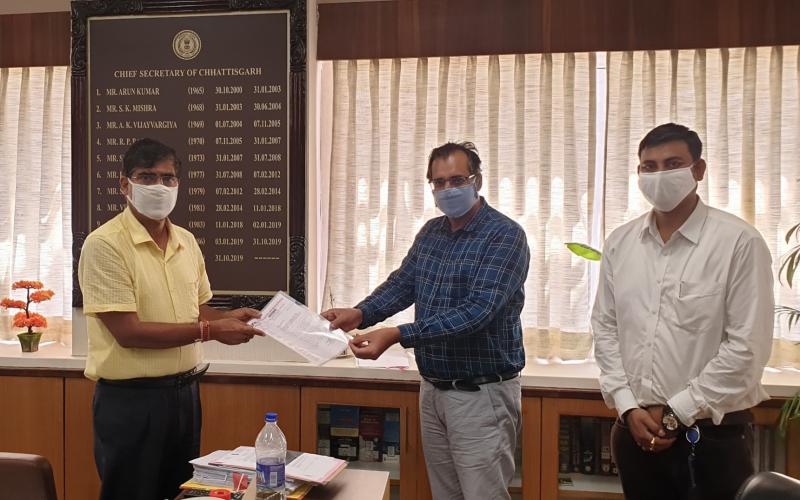 Chhattisgarh housing board employee federation, khabargali