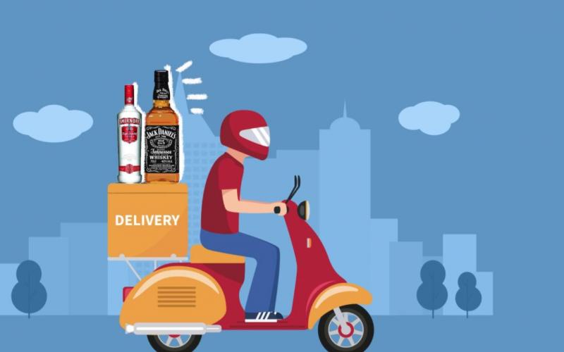 Wine home delivery,  khabargali, lockdown