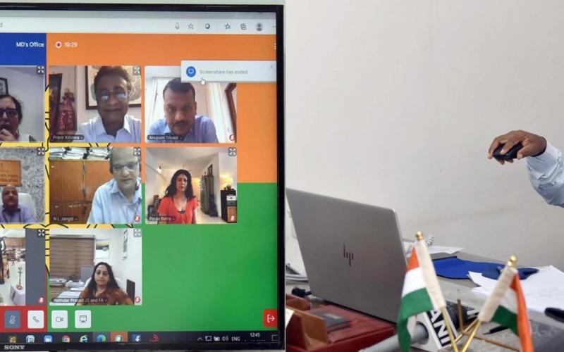 E-commerce of village industries products, trifed e-market, Union Minister Shri Arjun Munda, Village Industries Minister Guru Rudra Kumar, Sudhakar Khalko, Khabargali