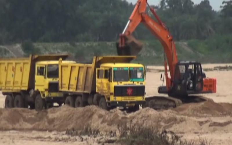 sand mafia, illegal mining, fake peat passes, government of Chhattisgarh, khabargali