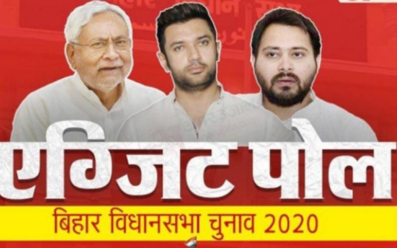 Exit poll, Bihar, Mahagathbandhan, NDA, India Today-Axis My India, Tejashwi Yadav, absolute majority, LJP, Chief Minister, RJD leader Tejashwi Yadav, India Today-Axis-My-India, Republic India and Jan Ki Baat, TV9 Bharatvarsha, Today Chanakya, Times Now-C Voter, 