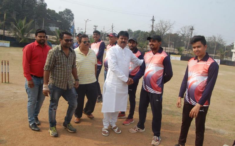 Late Shri Jagdish Prasad Srivastava Babuji, Kayastha Premier Cricket League Season 4, Rajnandgaon Cricket Club, Happening XI, Raipur, Khabargali