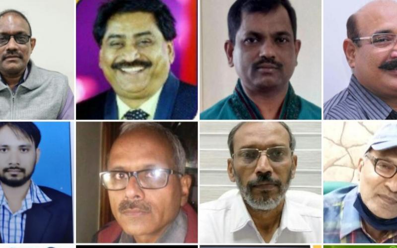 State Bank Officers Association, Tri Yearly Election, Madan Jain, Sanjeev Sablok, Vijay Yechury became president, Deputy General Secretary Gopal Krishna, S Hari AGS, Shakeel Sajid, Finance Secretary, Raipur, Chhattisgarh, Khabargali