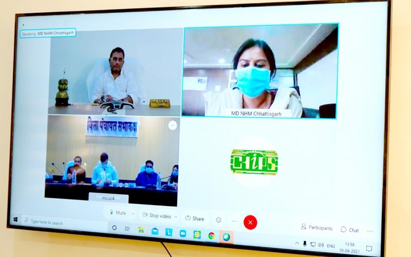 Kondagaon, Kanker and Narayanpur, Public Health Engineering and Village Industries Minister Guru Rudra Kumar, video conferencing, Ankit Anand and in-charge secretary of Kondagaon-Narayanpur district, MD Priyanka Shukla, MD, NHM, Khabargali