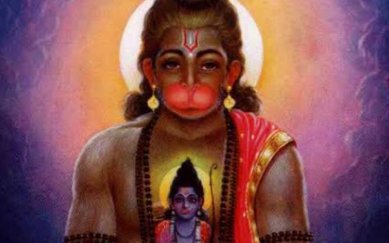 Hanumanji in Ramayana, Rama and Ravana War, full moon date of birthday Chaitra month, Brahmastra, Ramcharitmanas, Valmiki Ramayana, Ramnavami, Tretayug and Dwapara Yuga, Kaliyug, Sweat, Makardhwaja, Raghuveer Shrimad Bhagwat, Himalaya Mountains, Narad Muni, Mathang Rishi, Rishi  Bhima, Mahabharata, Pawanaputra, Khabargali