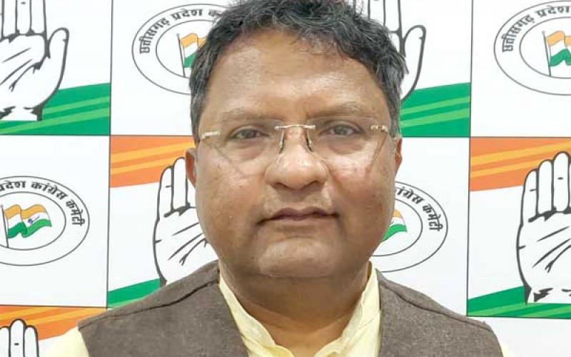 Shailesh Nitin Trivedi, President, Congress Communication Department, Chhattisgarh Pradesh Congress Committee, Paddy Waste, Raman Sarkar, Khabargali