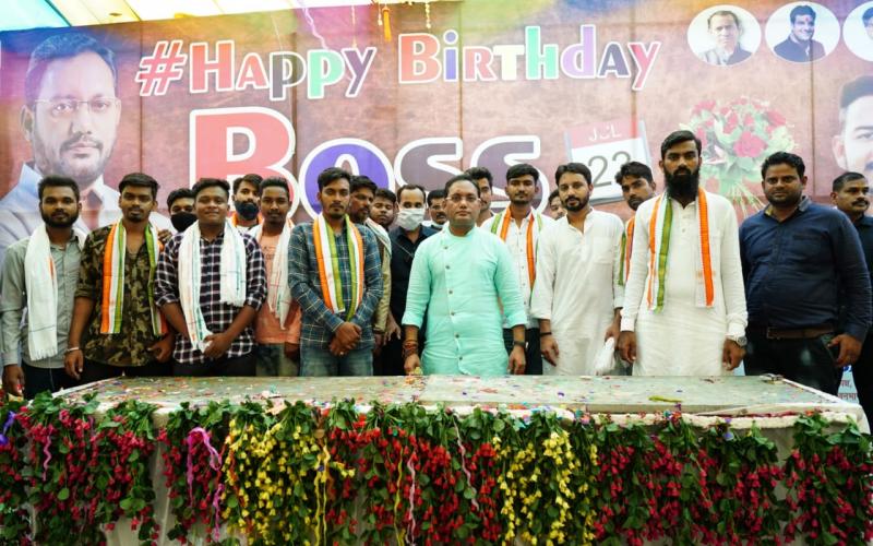 Public Health Engineering and Village Industries Minister Guru Rudra Kumar, Jogi Congress, Birthday, Khabargali