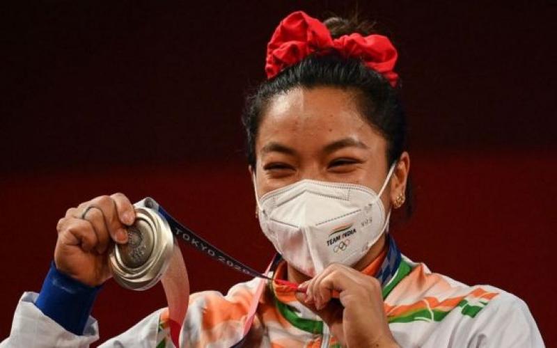 Mirabai Chanu, Weightlifting event, Tokyo Olympics 2021, Shooter Saurabh Chaudhary, PM Modi, Indian Olympic Association, India, Khabargali