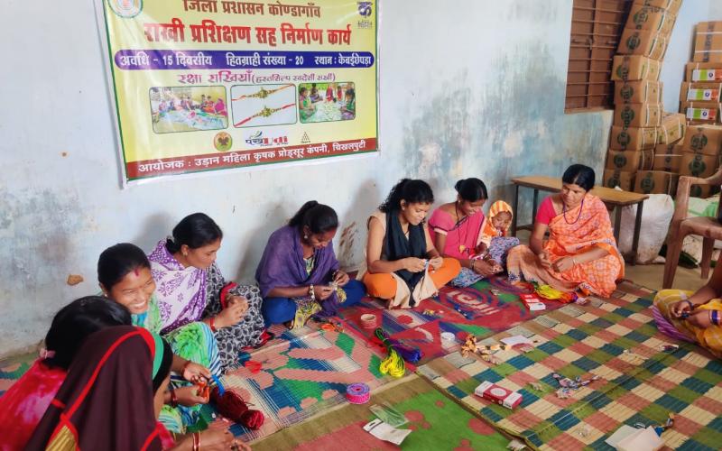 Dhokra Crafts, National Rural Livelihood Mission Bihan of Kondagaon District, Women Self-Help Group, Collector, Pushpendra Kumar Meena, Khabargali