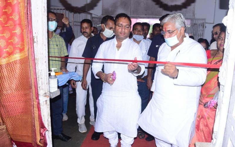 Village Industries Minister Guru Rudrakumar, Handloom and Handicrafts Exhibition, Durg MLA Arun Vora, Khabargali