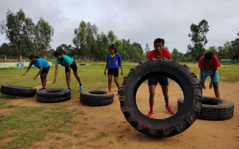 Ghotul, Tribal Art Culture, Civilization and Education, Bastar, Bansilal Netam, Khairkheda, Khiladi, Army, Police, and Competitive Examination, State Athlete Competition, Muria, Madiya and God community, Ghotul Sports Academy, Bansilal Netam, Shiv Tumreti, Kawasi Lakhma  ,Police Superintendent Salabh Sinha and District Additional Collector Surendra Baidh, Chhattisgarh, Khabargali