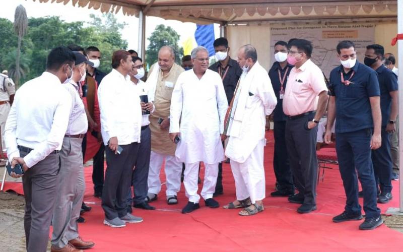 Mahatma Gandhi's village Swaraj, Nava-Raipur, Wardha, Sewa-gram, Chief Minister, Bhupesh Baghel, Sachin Rao, Chhattisgarh, Khabargali