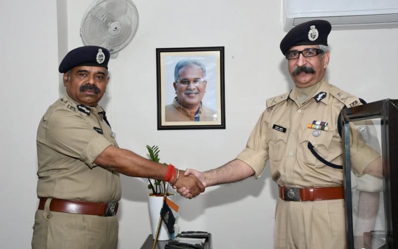 Director General of Police, Ashok Juneja, DM Awasthi, Netaji Subhash Chandra Bose State Police Academy Chandkhuri, Chhattisgarh, Khabargali