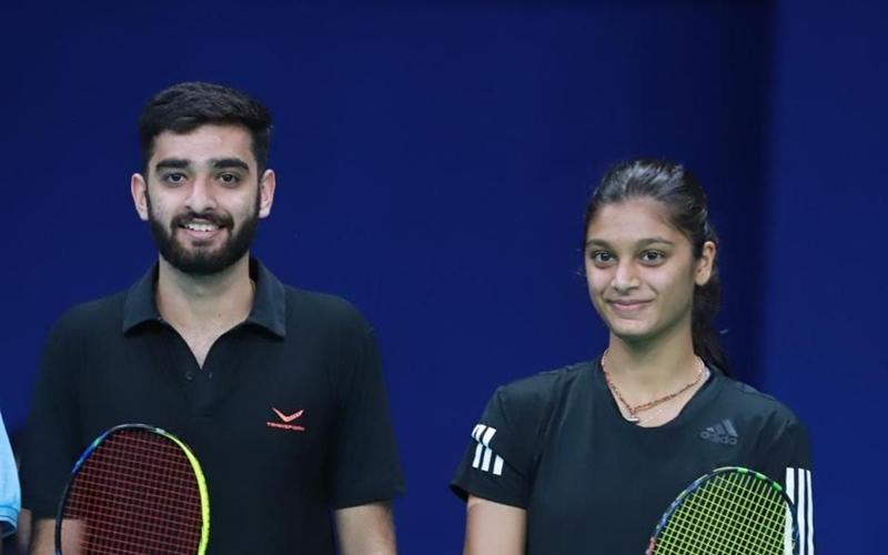 Scotland , Wales , Victor Wells International Badminton Event , Raipur , Ishan Bhatnagar , Kerala , Tanisha Cresto , Mixed Doubles , Semifinals , Bronze Medal , Khabargali