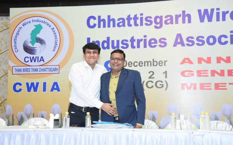 Chhattisgarh Wire Industries Association, Nand Agarwal, Amit Agarwal Mahendra Mukim, Anoop Bansal, Raipur, Khabargali