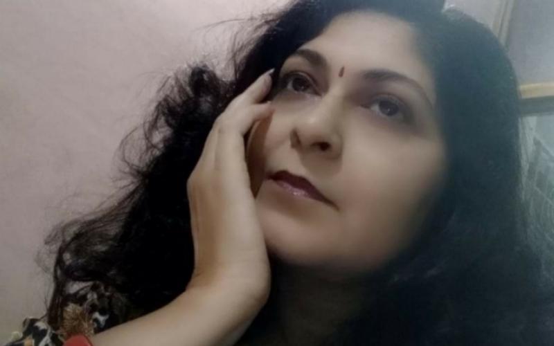Sunita Pathak Satya, Poetry, Poems, Then one evening, Sky, Moon, Literature, Raipur, Khabargali