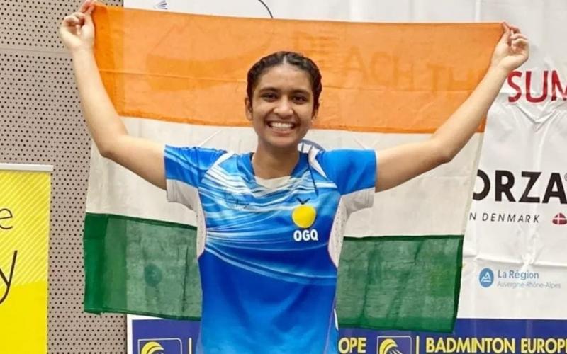 Tasneem Mir, Junior World Ranking, became the world's No. 1 player in Under-19, Badminton star, Junior category shuttler, Olympic medalist Saina Nehwal, PV Sindhu, Mehsana of Gujarat, Khabargali