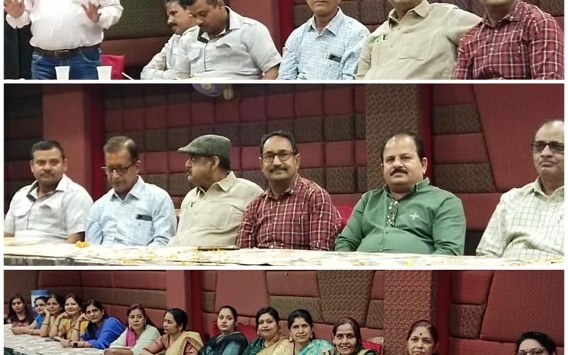 World Brahmin Federation Social Activity Group, Arvind Ojha, Bhagwan Shri Parshuram Janmotsav, Amba Devi Temple, M.R.  Colony Garden, Sh.  Statue of Ajay Tripathi, Raipur, Khabargali