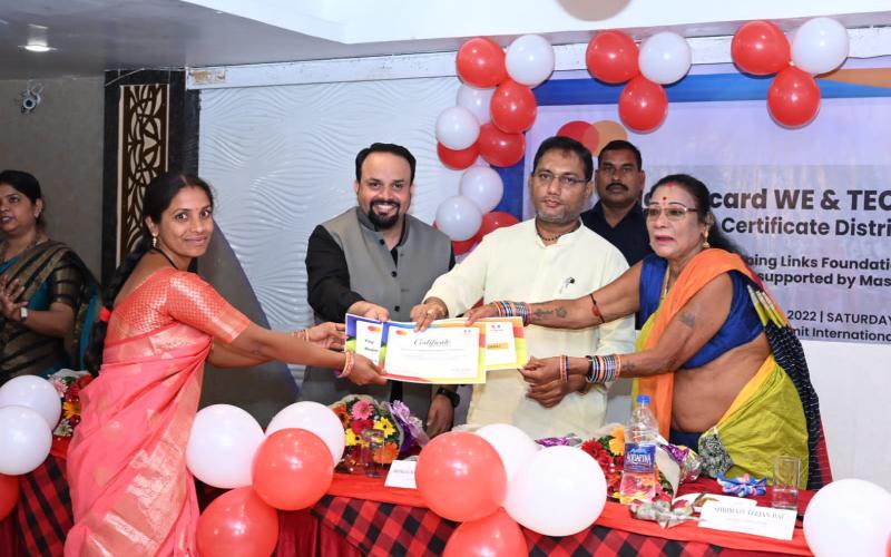 Public Health Engineering and Village Industries Minister Guru Rudra Kumar, Amit International Hotel in Bhilai, MasterCard and Learning Links Foundation Women's Entrepreneurship and Technological Training, Grant Fund, Khabargali