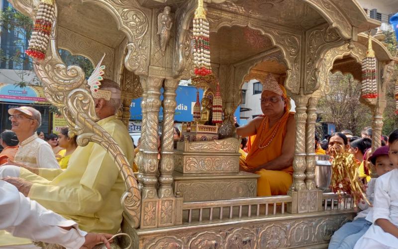 Lord Mahavir Janma Kalyanak Mahotsav, 24th Tirthankar of Jainism, Sanjay Nayak Jain, Rajesh Rajjan Jain, Digambar Jain Temple Panchayat Trust, Malviya Road Raipur, Chhattisgarh, Khabargali