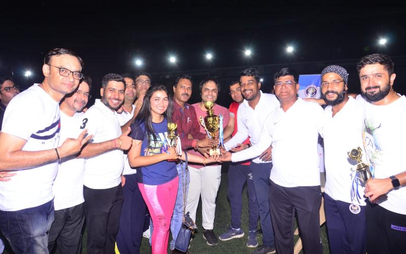 The Institute of Chartered Accountants of India, Raipur Branch, Organizing Box Cricket, Rahul Choudhary & Associates, Amitabh Dubey, Dhawal Shah, Ravi Gwalani, Khabargali