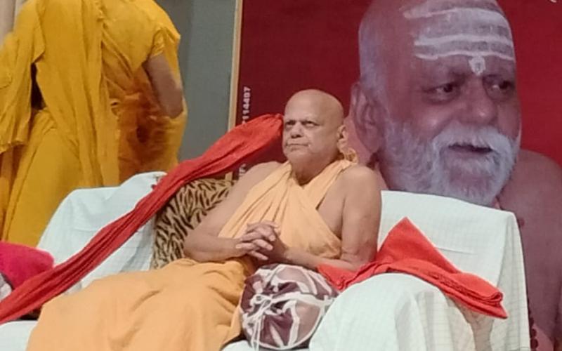 National Campaign, Rigvediya Purvamannaya Govardhan Math Jagannathpuri, Pithadhishwar Jagat Guru Shankaracharya Swami Nischalanand Saraswati Maharaj, Vishal Dharma Sabha, Hindu Rashtra, Raipur, Chhattisgarh, Khabargali