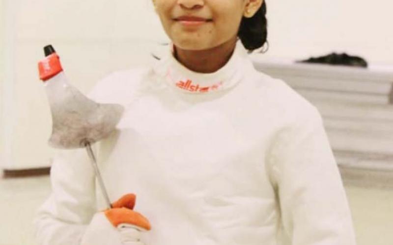 Senior World Fencing Championship, Chhattisgarh, Vedika Khushi Ravana, Selection, Cairo Egypt, Haryana, Khabargali