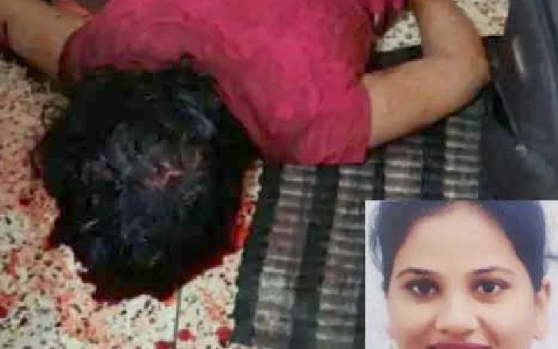 Raipur, female employee of Dial-112, murder with hammer and blade, painful end of love story, Archana Sahu, Kamlesh Sahu, Bandhwapara, Old Basti Police Station, Chhattisgarh, Khabargali