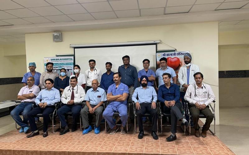 Shri Balaji Institute of Medical Science, Raipur, Corporate Sector, Dr. Devendra Nayak, state-of-the-art facility, Director Nitin Patel, Dr. Prafulla Agnihotri, Dr. Vivek Wadhwa, Dr. Kaku Singh Bhatia, Dr. Balwinder Singh Chugh, Dr. Gupta, Dr.  Deepak Jaiswal, Dr. Virendra Patel, Himanshu Sahu, Chhattisgarh, Khabargali