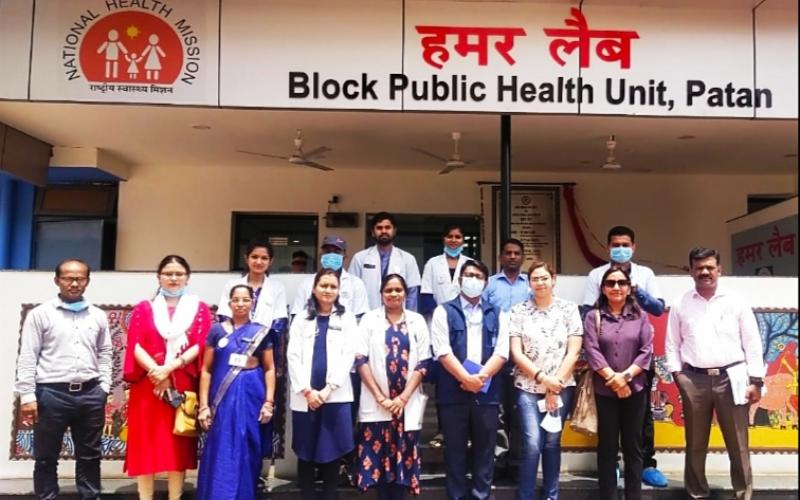 Hummer Lab, NHSRC, Department of Health and Family Welfare, Diagnostic Services, CDC, Japaigo, Path and Clinton Foundation, Chhattisgarh, Khabargali