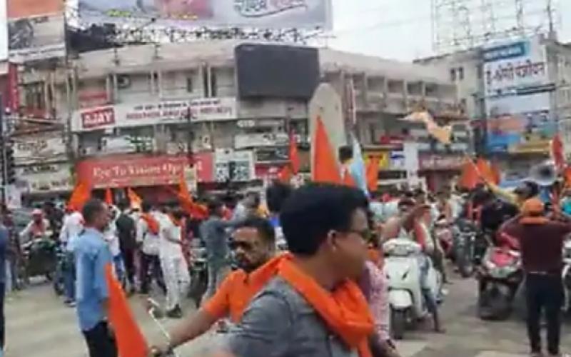 Protest against Kanhaiyalal's murder in Udaipur, Chhattisgarh bandh has shown widespread effect, police on alert mode, Khabargali
