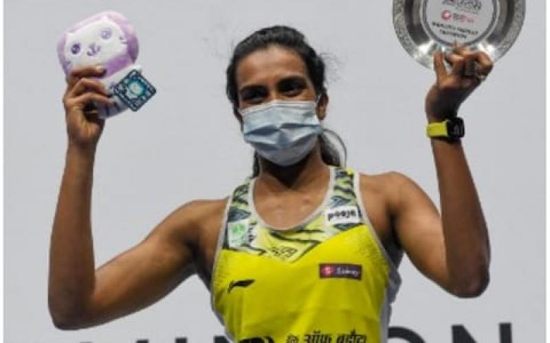 PV Sindhu, won, the title of Singapore Open, India's star shuttler, Wang Xie Yi, China, Khabargali