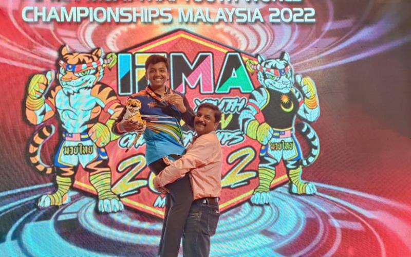 Bastar, Yuvraj Singh Rajput, IFMA World Muay Thai Championship, won bronze medal for India, Chhattisgarh, Khabargali