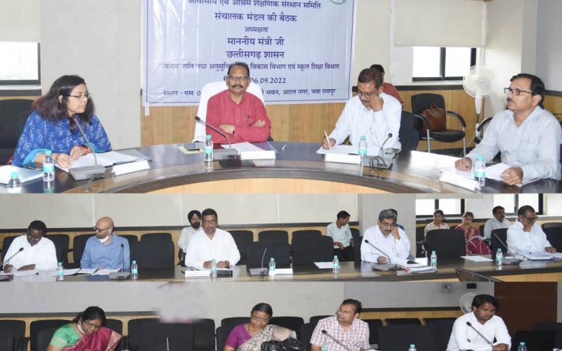 Approval for construction of new Eklavya school building, Chhattisgarh, Khabargali, Tribal and Scheduled Castes Development Minister Dr. Premsai Singh Tekam