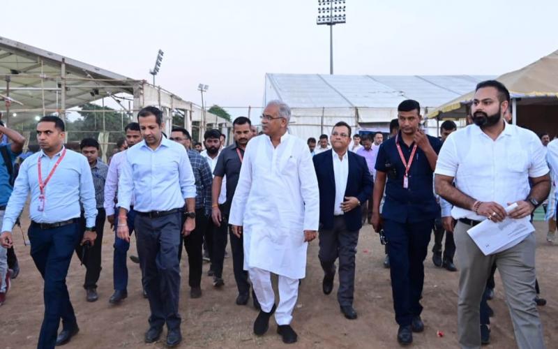 Chief Minister Baghel, Rajyotsava, Tribal Dance Festival, Chhattisgarh, Khabargali