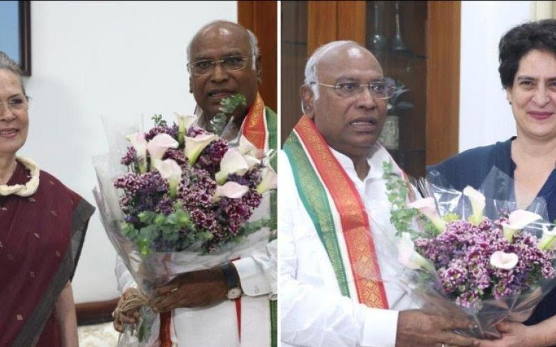 Congress Presidential election, Mallikarjun Kharge, spectacular victory, Shashi Tharoor, Khabargali