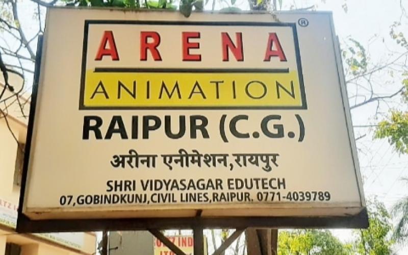 Arena Animation, Civil Line Raipur, Chhattisgarh, Multimedia Training, Graphics, 3D Tracking Artist, 3D Animator, Compositor, Graphic Designer, Web Designer, Web Developer, Motion Graphic Designer, Video Editor, VFX, News