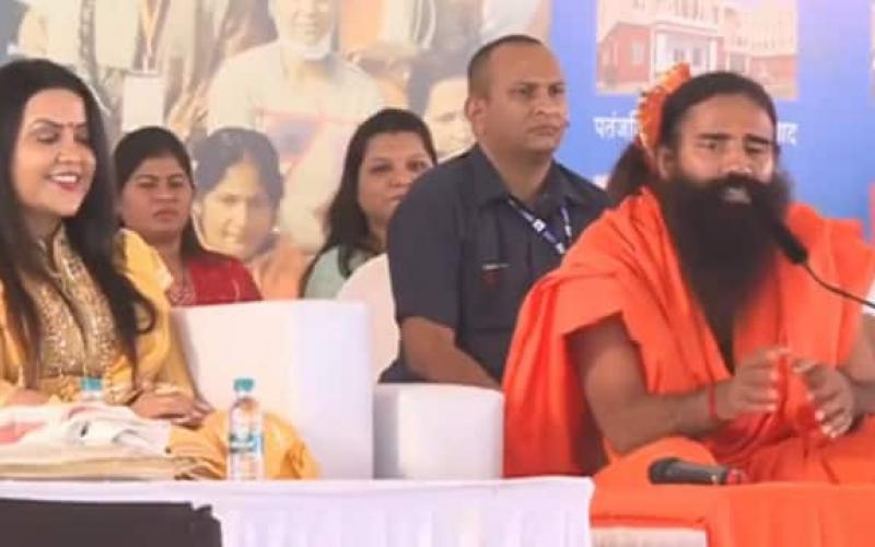 Baba Ramdev's statement caught fire, Women's Commission President, Yoga Guru Swami Ramdev once again in controversies, Amrita, wife of Deputy Chief Minister Devendra Fadnavis